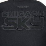 Pro Standard MENS WNBA CHICAGO SKY CLASSIC 3BK VARSITY JACKET JET BLACK M