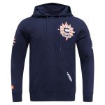 Pro Standard MENS WNBA CONNECTICUT SUN CLASSIC CHENILLE PULL OVER HOODIE MIDNIGHT NAVY XL