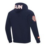 Pro Standard MENS WNBA CONNECTICUT SUN CLASSIC CHENILLE PULL OVER HOODIE MIDNIGHT NAVY XL