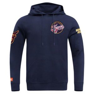 Pro Standard MENS WNBA INDIANA FEVER CLASSIC CHENILLE PULL OVER HOODIE MIDNIGHT NAVY M
