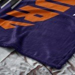NORTHWEST Phoenix Mercury WNBA High Block Silk Touch Throw Blanket 50 x 60 inches