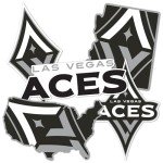 Desert Cactus Las Vegas Aces Sticker WNBA Women's National Basketball Association Officially Licensed Vinyl Decal Laptop Water Bottle Car Scrapbook (Type 2-2)