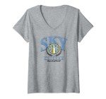 Womens WNBA Chicago Sky Top Class V-Neck T-Shirt