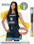 Trends International WNBA Chicago Sky - Angel Reese 24 Wall Poster, 34L x 22.4W, Poster & Clip Bundle