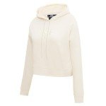 Pro Standard WOMENS WNBA CONNECTICUT SUN NEUTRAL CROPPED PULLOVER HOODIE EGGSHELL M