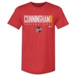 500 LEVEL Sophie Cunningham Indiana Fever Men's Premium T-Shirt - Sophie Cunningham Indiana Fever Elite WHT (Tri Red, Medium)