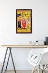 Trends International WNBA Indiana Fever - Caitlin Clark 2024 Rookie of the Year Wall Poster, 22.4L x 14.7W, Black Framed Version