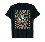 WNBA New York Liberty Retro Wavy Checkerboard T-Shirt