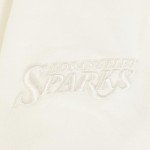 Pro Standard MENS WNBA LOS ANGELES SPARKS NEUTRAL PULL OVER HOODIE EGGSHELL M