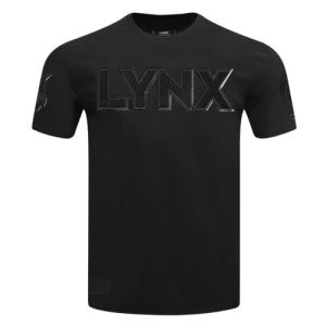 Pro Standard Mens WNBA Minnesota Lynx Classic 3BK S/S TEE Black L