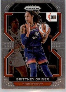 2022 Panini Prizm WNBA #164 Brittney Griner W25 Phoenix Mercury Basketball Trading Card