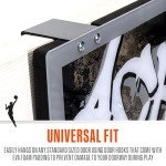 Franklin Sports WNBA Las Vegas Aces Over The Door Basketball Hoop - Kids Indoor Basketball Hoop with Mini Ball - WNBA Fan Shop Mini Hoop for Bedroom + Office