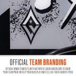 Franklin Sports WNBA Las Vegas Aces Over The Door Basketball Hoop - Kids Indoor Basketball Hoop with Mini Ball - WNBA Fan Shop Mini Hoop for Bedroom + Office