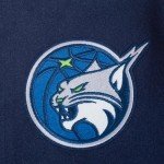 Pro Standard MENS WNBA MINNESOTA LYNX CLASSIC CHENILLE VARSITY JACKET MIDNIGHT NAVY/WHITE XL