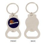Desert Cactus Phoenix Mercury Bottle Opener Keychain WNBA Car Keys (Silver Bottle Opener - A)