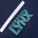 Pro Standard MENS WNBA MINNESOTA LYNX CLASSIC CHENILLE VARSITY JACKET MIDNIGHT NAVY/WHITE XL