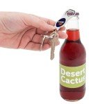 Desert Cactus Phoenix Mercury Bottle Opener Keychain WNBA Car Keys (Silver Bottle Opener - A)