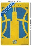 Trends International WNBA Chicago Sky - Logo 25 Wall Poster, 34L x 22.4W, Premium Unframed Version
