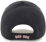 47 MLB Black Team Color Primary Logo MVP Adjustable Structure Hat, Adult One Size Fits All (US, Alpha, One Size, Boston Red Sox - Black)