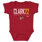 500 LEVEL Caitlin Clark Indiana Fever One-Piece Infant Bodysuit - Caitlin Clark Indiana Fever Elite WHT (Red, 18M)