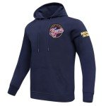 Pro Standard MENS WNBA INDIANA FEVER CLASSIC CHENILLE PULL OVER HOODIE MIDNIGHT NAVY S