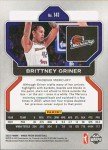 2022 Panini WNBA Prizm #141 Brittney Griner Phoenix Mercury Basketball Card