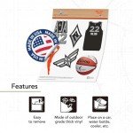 Desert Cactus A'ja Wilson Las Vegas Aces Sticker WNBA Women's National Basketball Association Officially Licensed Vinyl Decal Laptop Water Bottle Car Scrapbook (P1)