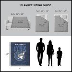 NORTHWEST Minnesota Lynx WNBA High Block Silk Touch Throw Blanket 50 x 60 inches