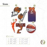Desert Cactus Kahleah Copper Phoenix Mercury WNBA Women's National Basketball Association Officially Licensed Sticker Vinyl Decal Laptop Water Bottle Car Scrapbook (P1)