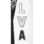 Pro Standard MENS WNBA LAS VEGAS ACES CLASSIC CHENILLE VARSITY JACKET BLACK/WHITE M60030 XL