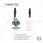 Desert Cactus New York Liberty Luggage Tag TeamWNBA Bag (PVC Luggage Tag)