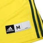 adidas Seattle Storm WNBA Yellow Wordmark Jersey Large