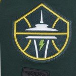 Pro Standard Mens WNBA Seattle Storm Classic Chenille Short Sleeve Tee Forest Green L