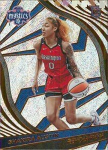 2022 Panini WNBA Revolution Basketball #91 Shakira Austin Washington Mystics RC Rookie Officially Licensed Trading Card (Stock Photo shown, card in Near Mint to Mint Condition)