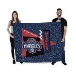 NORTHWEST Washington Mystics WNBA Funky Fresh Printed Wall Hanging 34 x 40 inches
