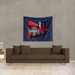 NORTHWEST Washington Mystics WNBA Funky Fresh Printed Wall Hanging 34 x 40 inches