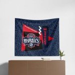 NORTHWEST Washington Mystics WNBA Funky Fresh Printed Wall Hanging 34 x 40 inches