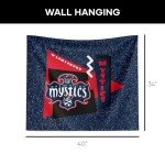 NORTHWEST Washington Mystics WNBA Funky Fresh Printed Wall Hanging 34 x 40 inches