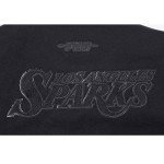 Pro Standard MENS WNBA LOS ANGELES SPARKS CLASSIC 3BK VARSITY JACKET JET BLACK XL