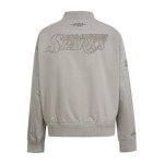 Pro Standard WOMENS WNBA LOS ANGELES SPARKS NEUTRAL JACKET TAUPE XL