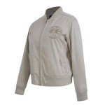 Pro Standard WOMENS WNBA LOS ANGELES SPARKS NEUTRAL JACKET TAUPE XL