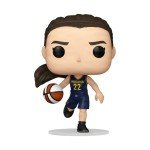 Caitlin Clark #02 Rookie Season Funko POP! Basketball WNBA: Indiana Fever Figurine with HOFSM Protector Case