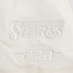 Pro Standard Mens WNBA Los Angeles Sparks Neutral Short Sleeve Tee Eggshell S
