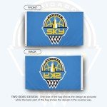 Desert Cactus Chicago Sky Flag Team WNBA 100% Polyester Indoor Outdoor 3x5 feet Flag (Light Blue)
