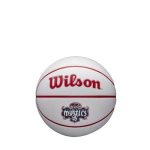 WILSON WNBA Mini Autograph Basketball - Washington Mystics, Size 3-22"