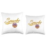 WNBA Los Angeles Sparks Officially Licensed Throw Pillow