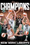 Trends International WNBA New York Liberty - 2024 WNBA Finals Champions Wall Poster, 34L x 22.4W, Unframed Version