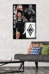Trends International WNBA Las Vegas Aces - A'ja Wilson 24 Wall Poster, 34L x 22.4W, Unframed Version