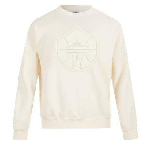 Pro Standard MENS WNBA SEATTLE STORM NEUTRAL CREWNECK SWEATSHIRT EGGSHELL L
