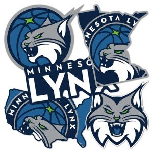 Desert Cactus Minnesota Lynx Sticker WNBA Women's National Basketball Association Officially Licensed Sticker Vinyl Decal Laptop Water Bottle Car Scrapbook (Type 2-2)